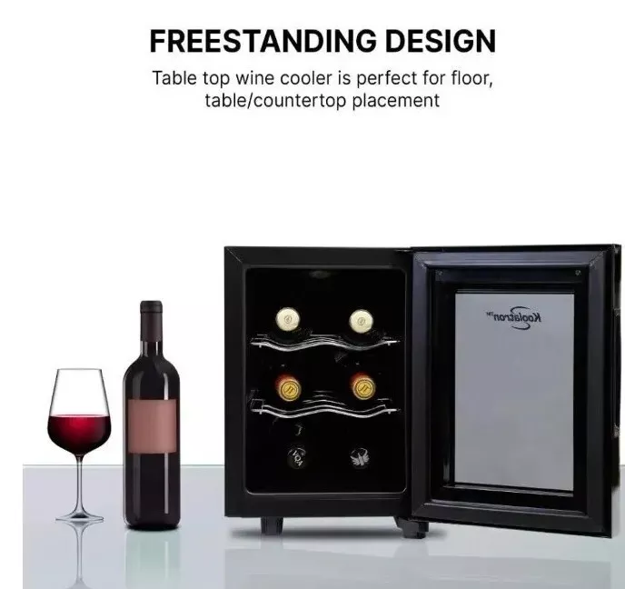 BRAND NEW Koolatron 6 BOTTLE Thermoelectric Wine F